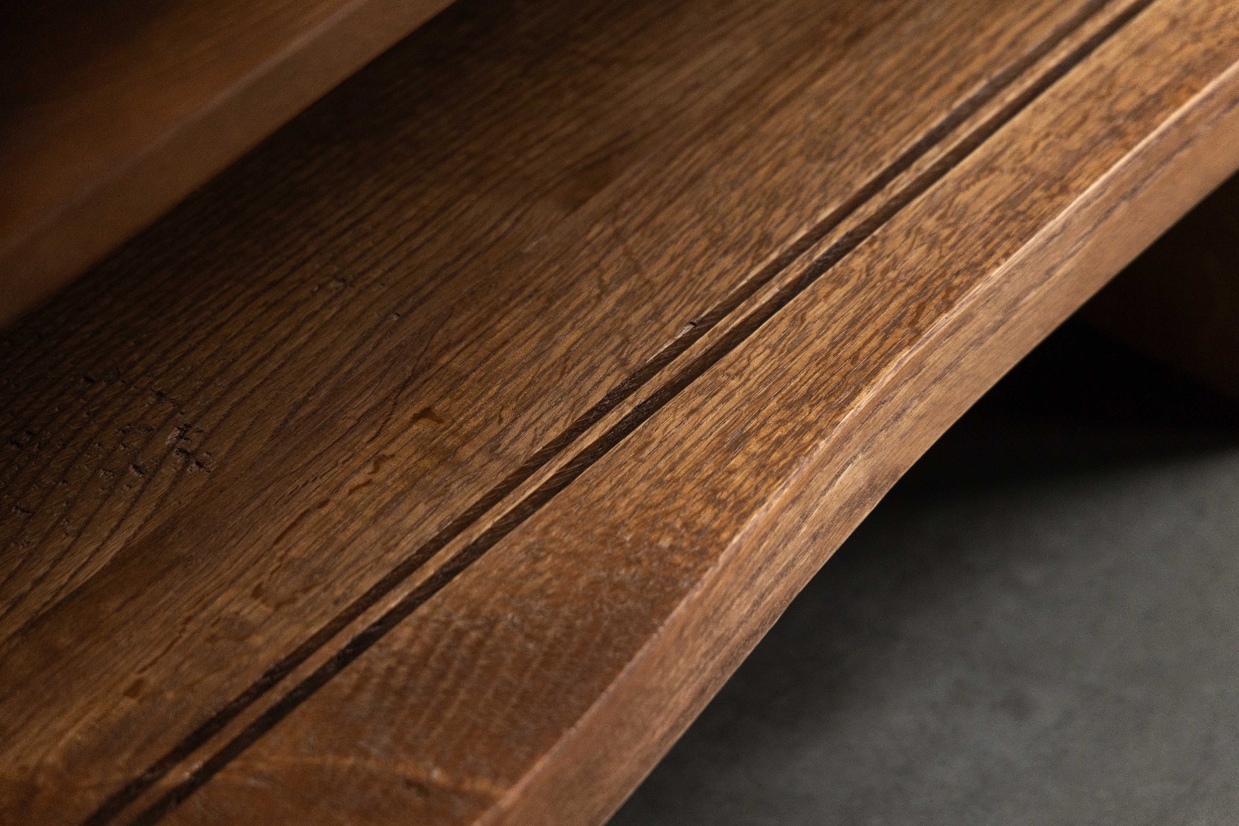Architectural modern sideboard from France in a Perriand Prouvé influenced style