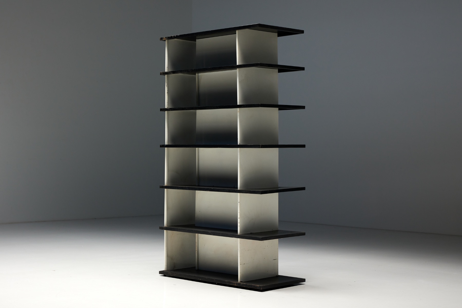 Architectural room divider in Dutch design from the 1960s