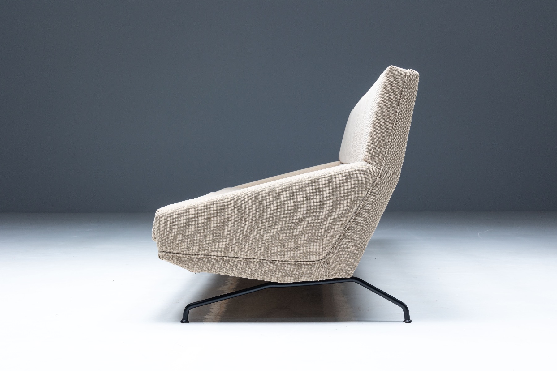 Architectural three seater sofa by Beaufort design