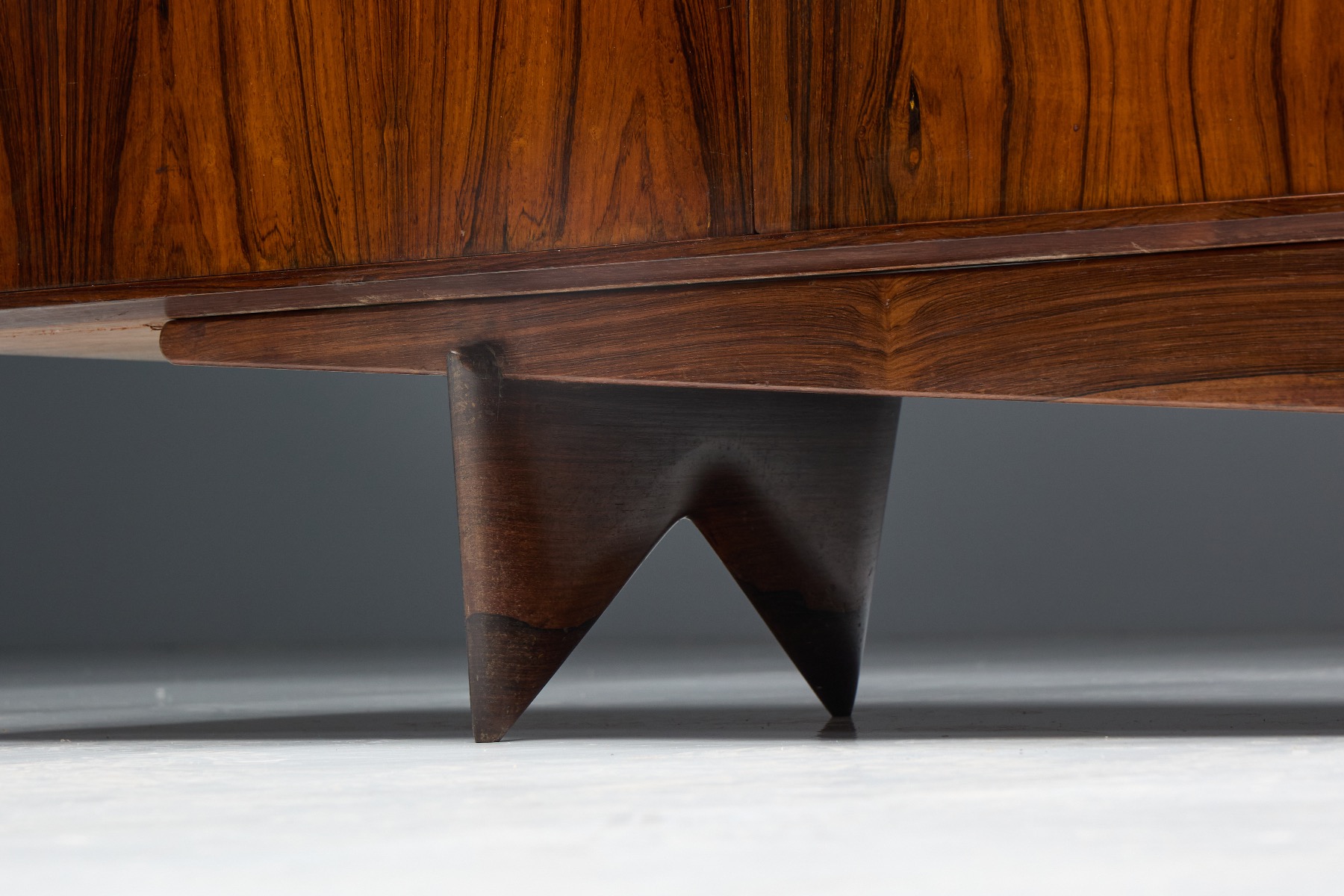 Elegant Brazilian modern sideboard with clean lines