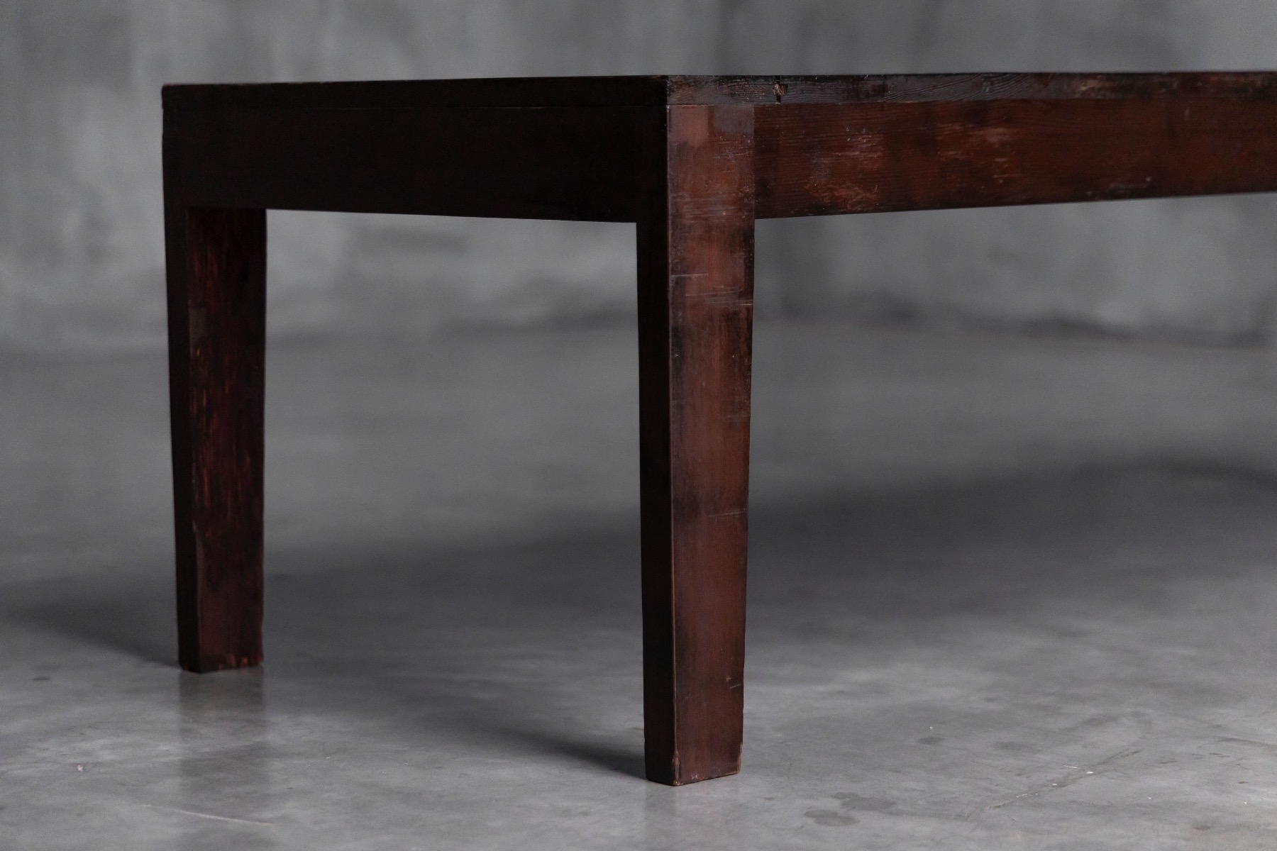 Rational modernist coffee table designed by Dom Hans van der Laan