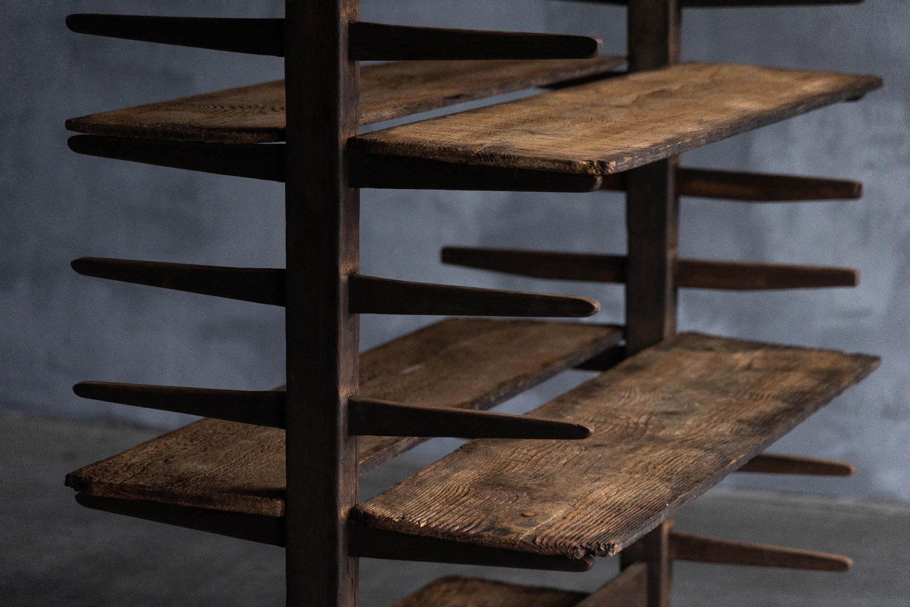 Rural mountain ripening rack early 1900s