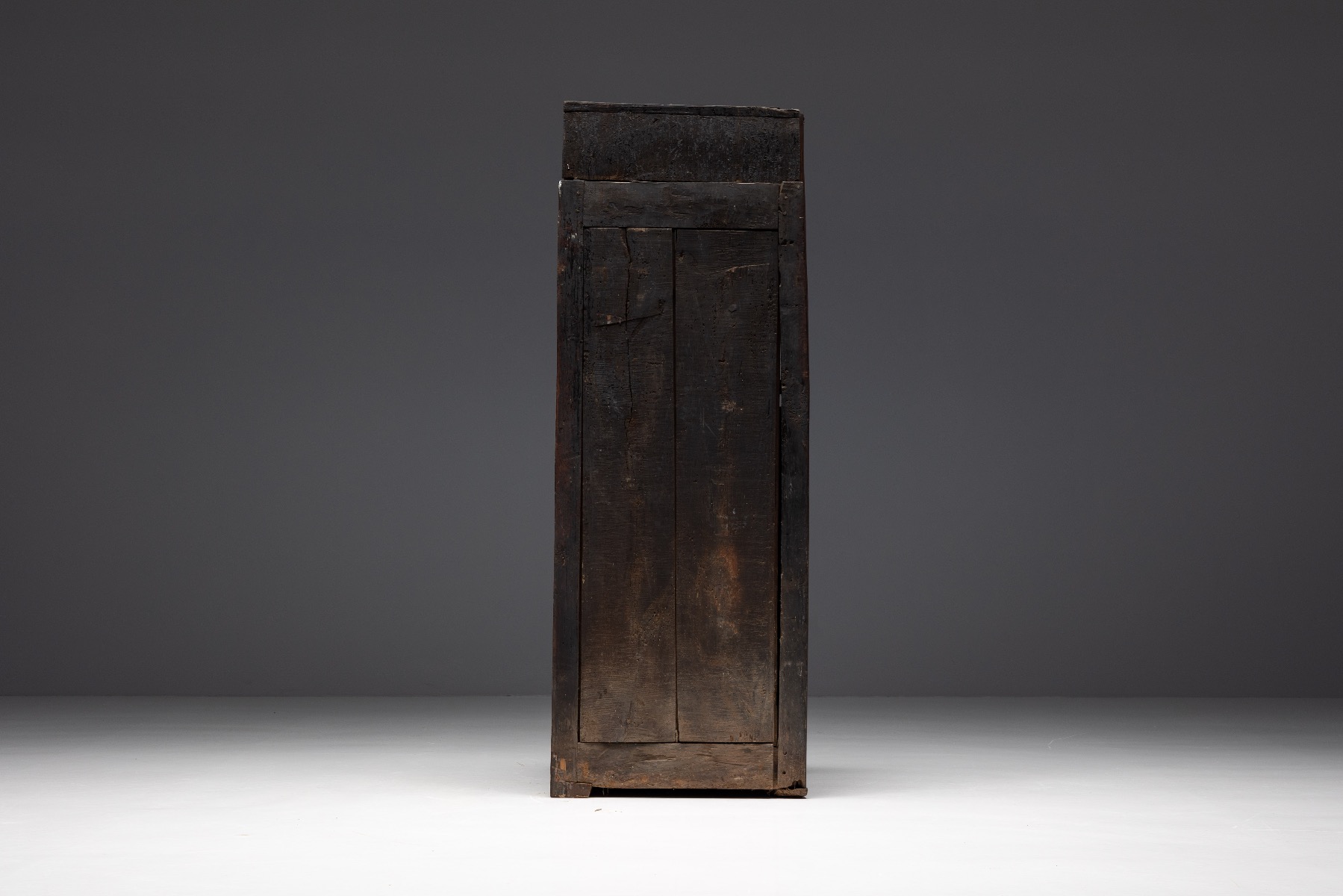 Rural primitive wood shelving 19th century