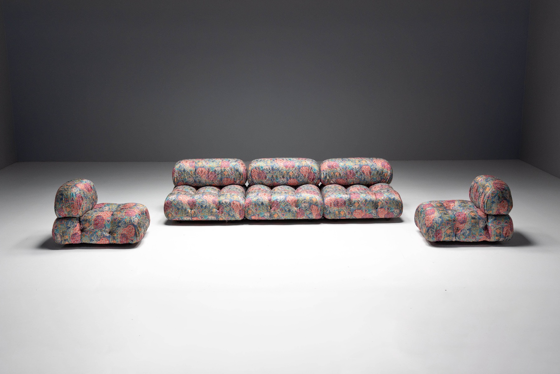 Sculptural Camaleonda sofa by Mario Bellini
