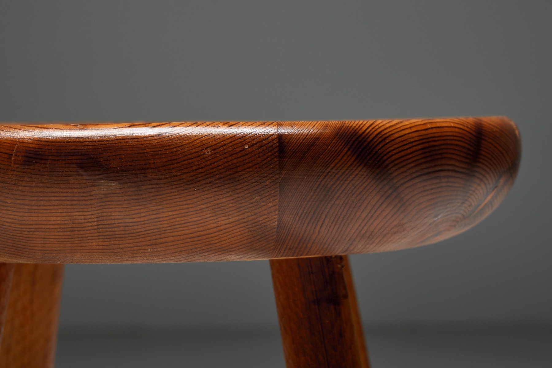 Traditional pine stools in solid wood design