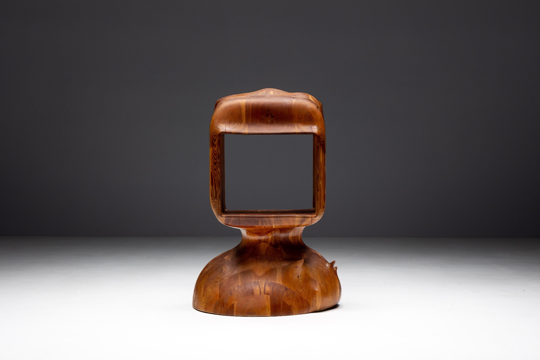 Unique studio craft cabinet in wood design