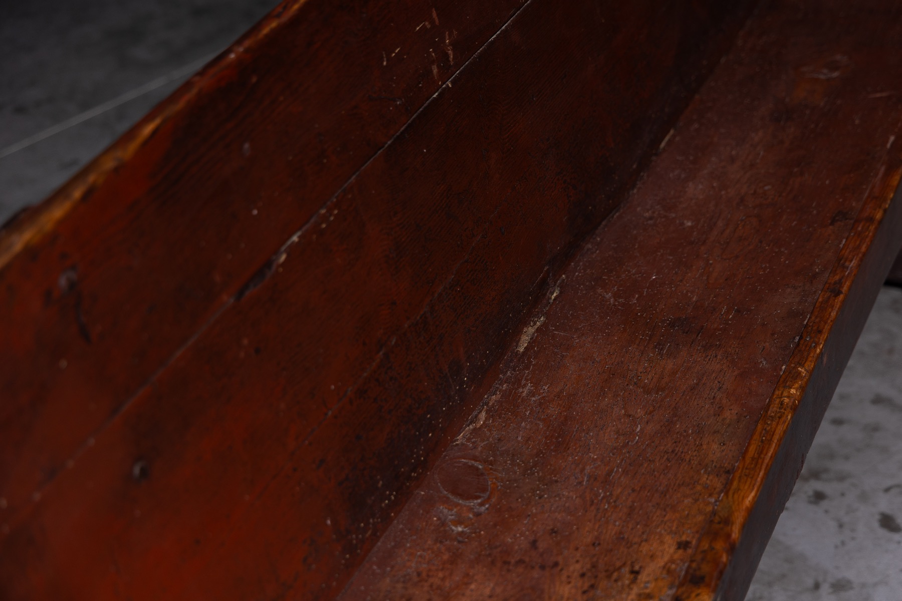 Authentic 19th century rustic seating bench