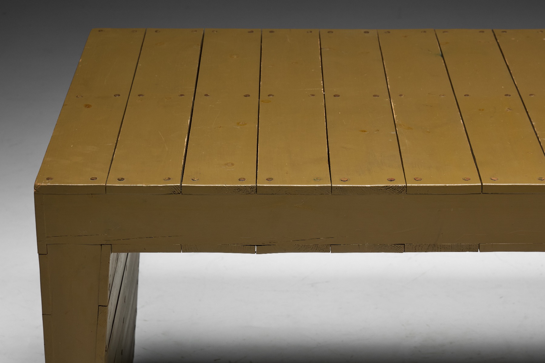Vintage modernist writing table by Nico van der Laan