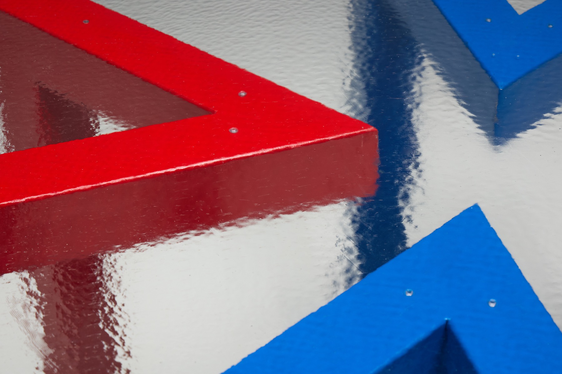 Statement postmodern dining table from the 1980s
