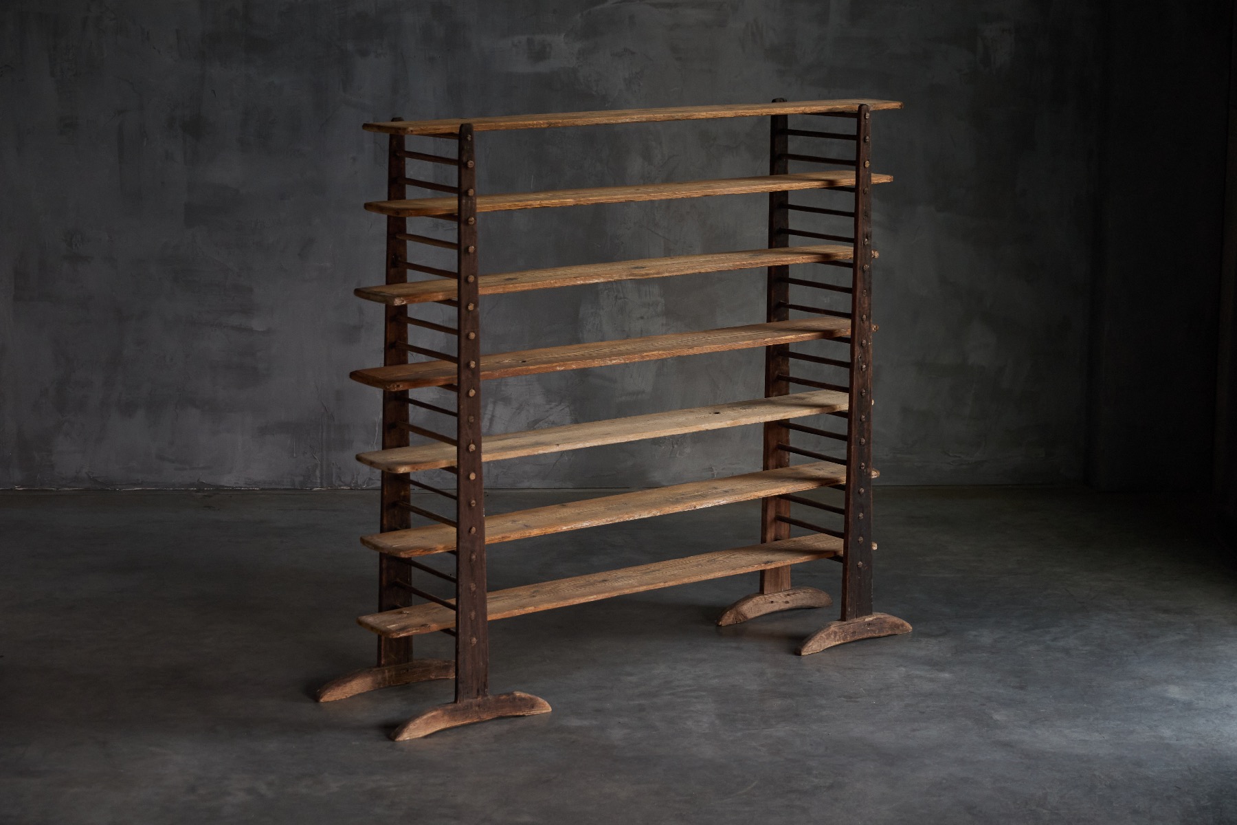 Authentic 19th century folk bread rack