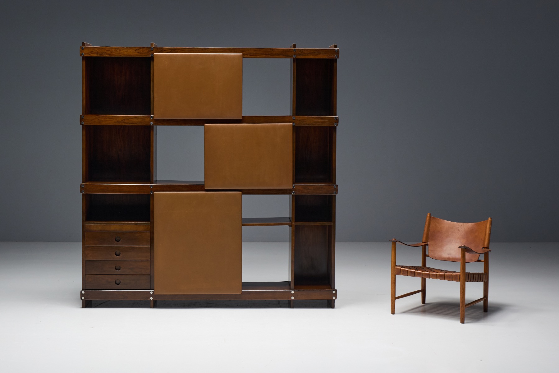 Brazilian 1960s modern bookcase