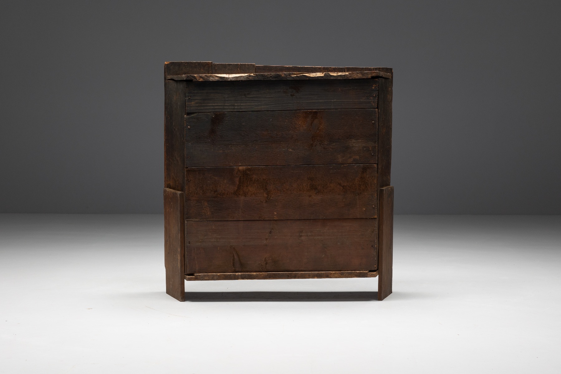 Collectible 19th century alpine cupboard