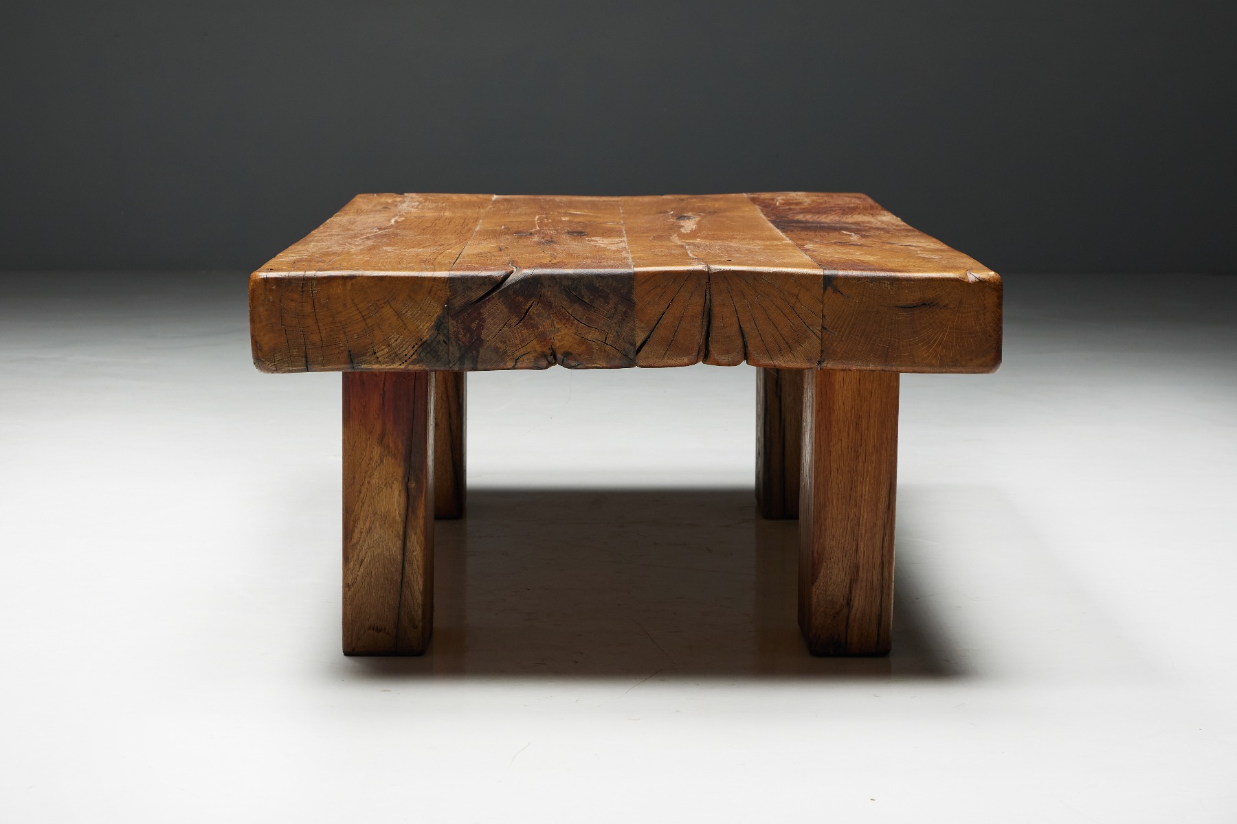 Collectible artisan coffee table from the 1950s