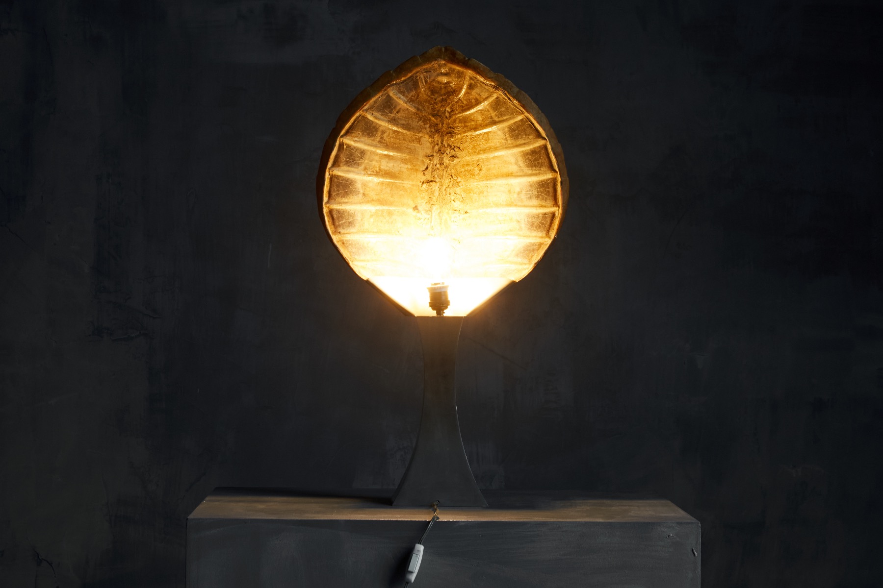 Collectible Christian Dior table lamp from the 1970s