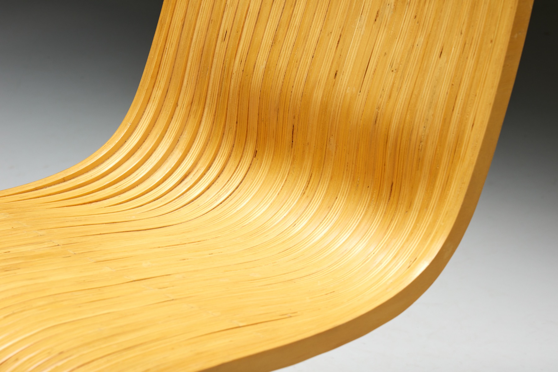Contemporary Italian bamboo dining chairs by Alejandro Estrada