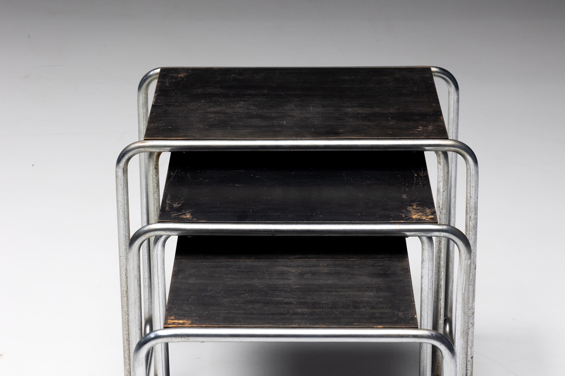 Early Breuer design side tables