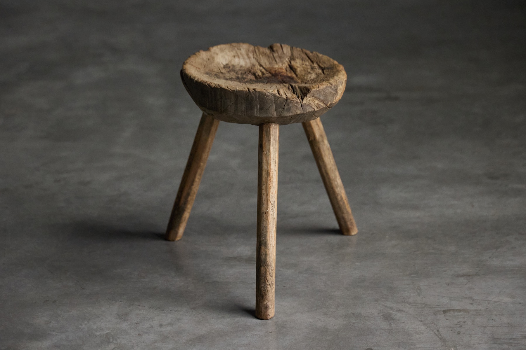 Gallery level 19th century primitive stools