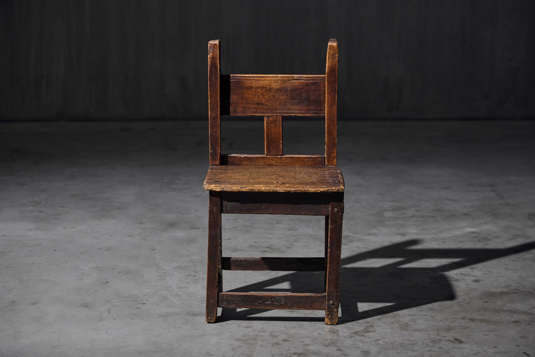 Heritage early 20th century wooden child chair