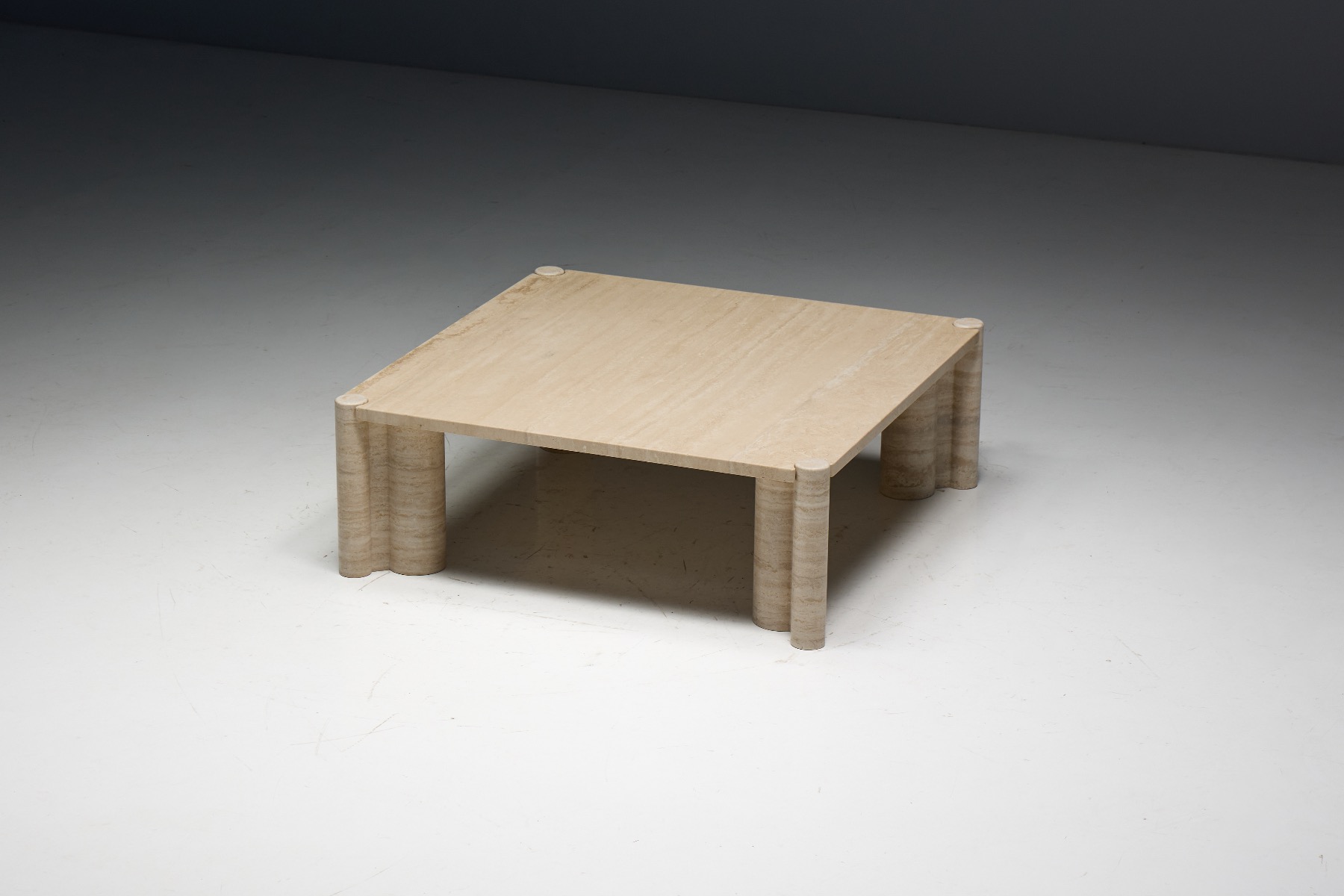 Gae Aulenti Knoll stone table