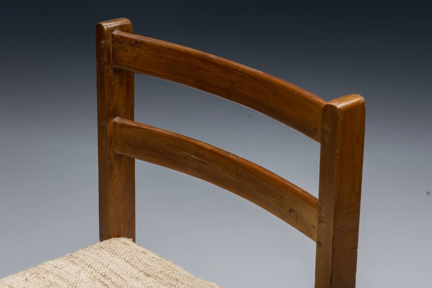 Iconic Chandigarh stool by Pierre Jeanneret from the 1960s