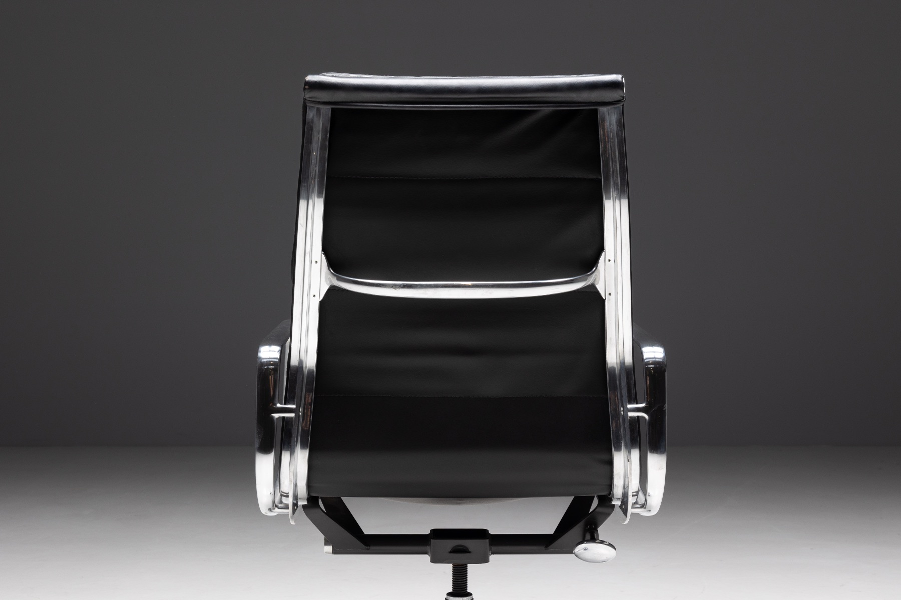 Iconic soft pad chair by Eames from the 1960s