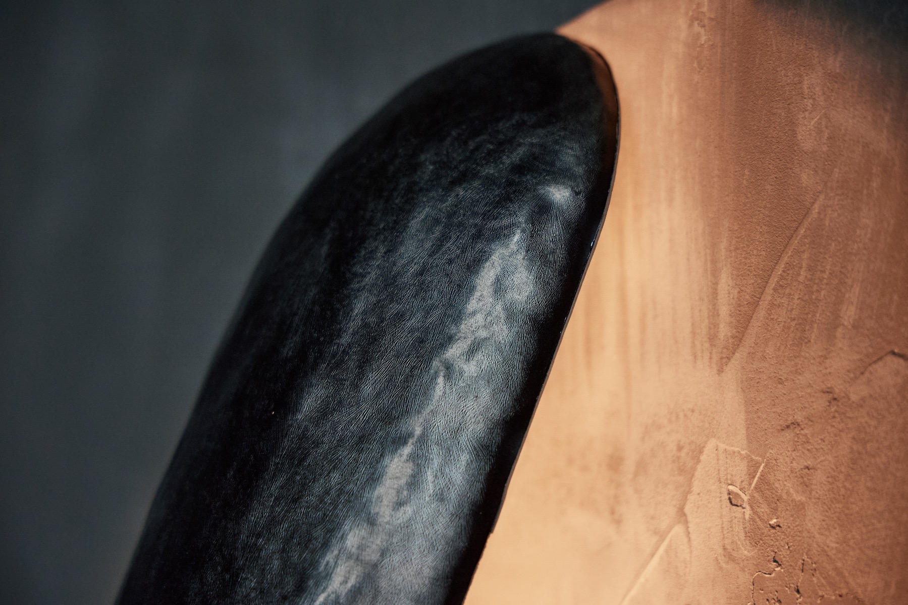 Minimalist black metal lamp shade