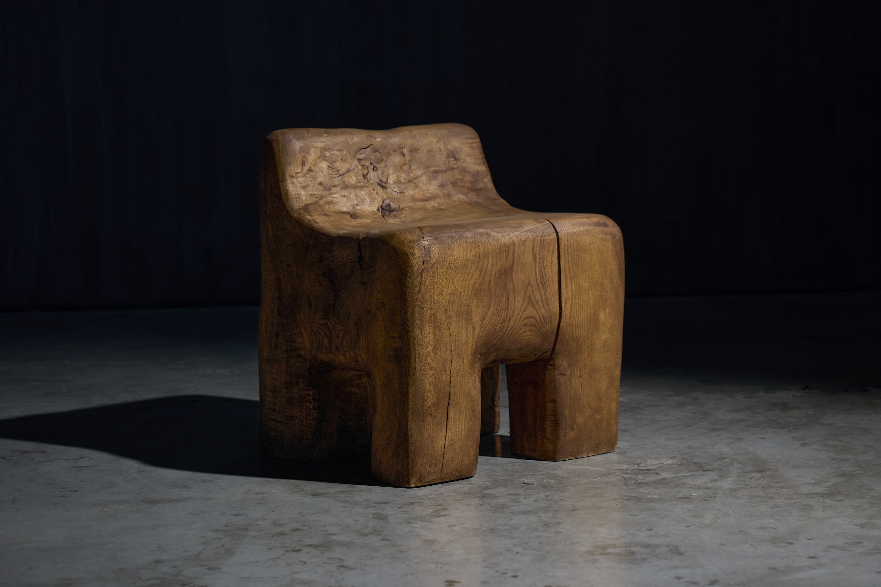 Premium brutalist design chair created in 2024