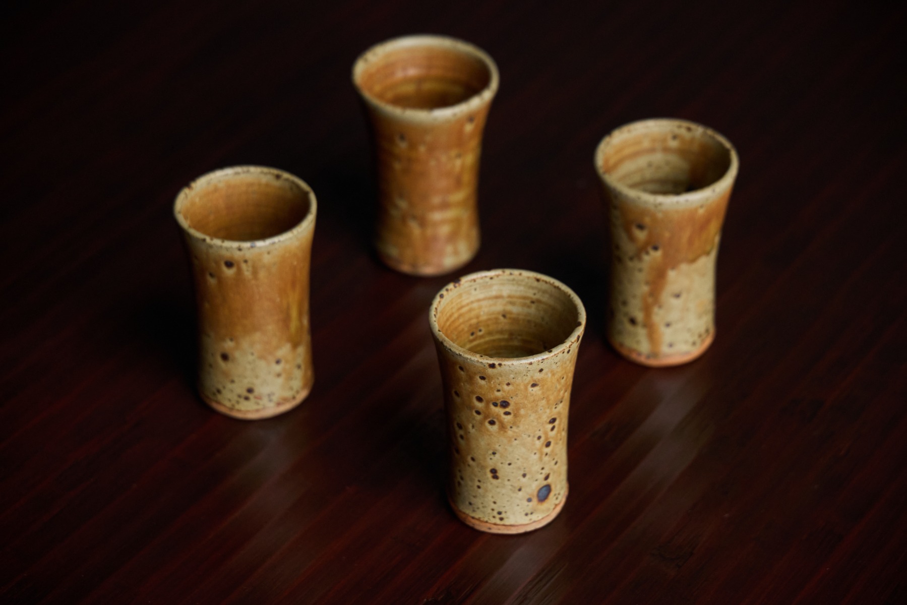 Modernist ceramic tableware set 1970s