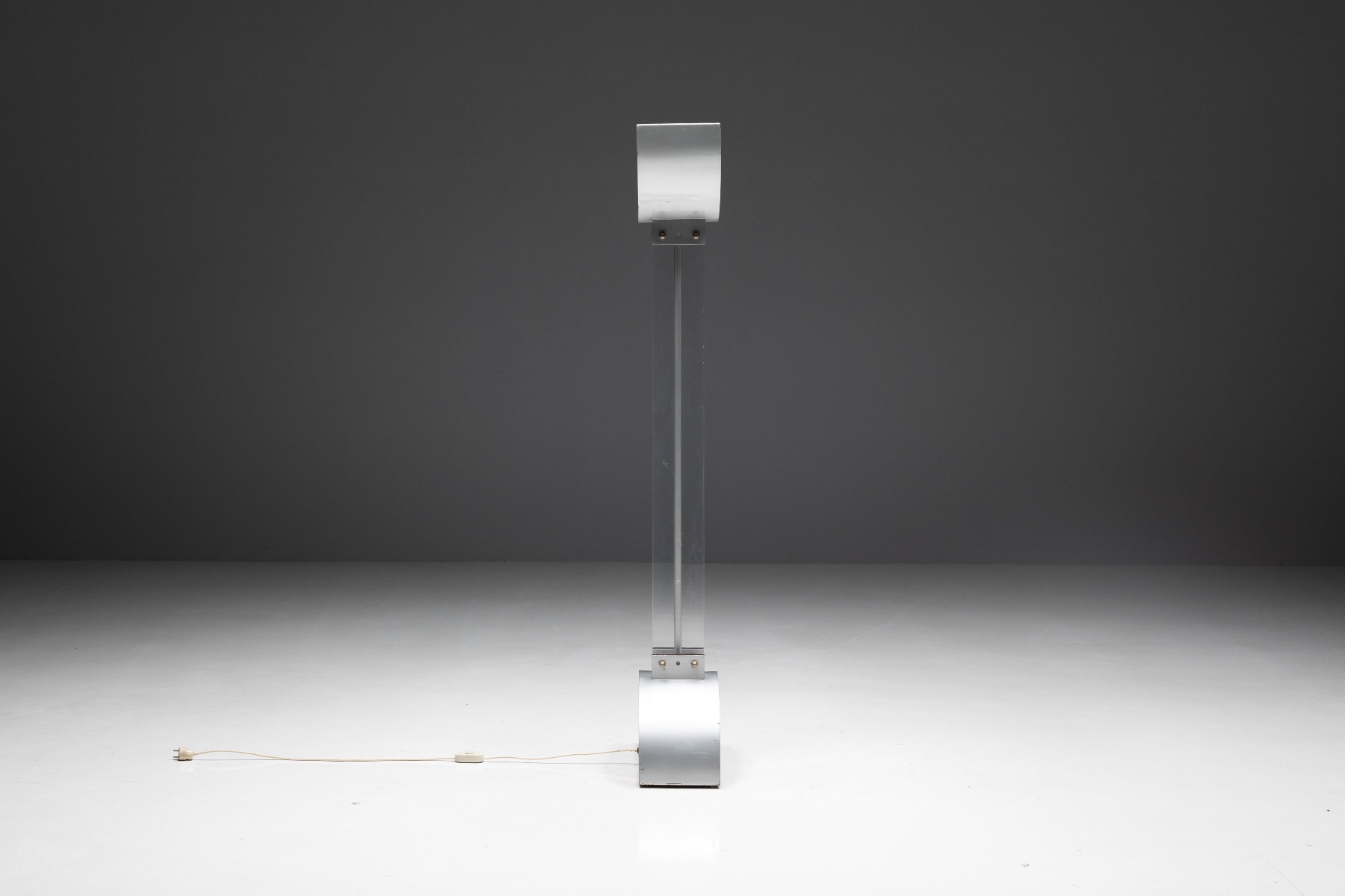 Modernist floor lamp in postmodern Memphis style