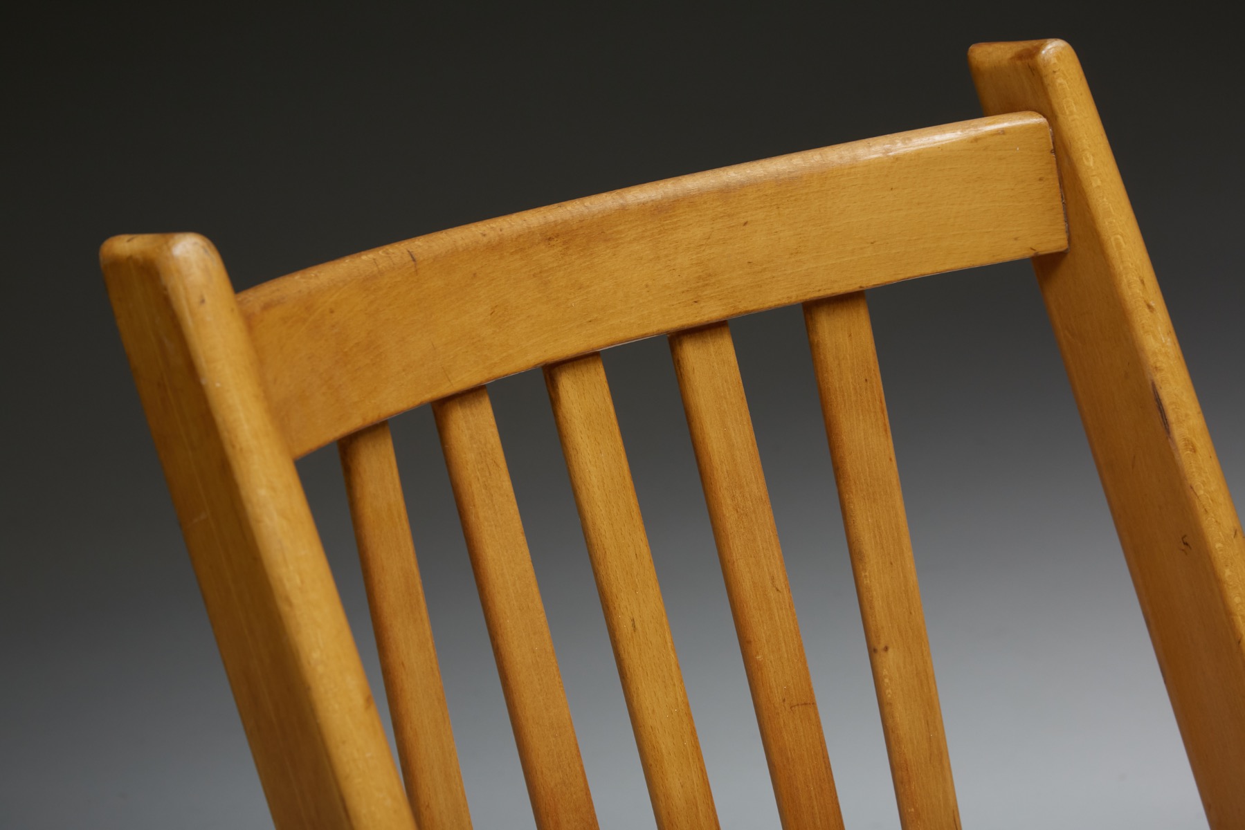 Modernist Italian dining chairs in 1960s style
