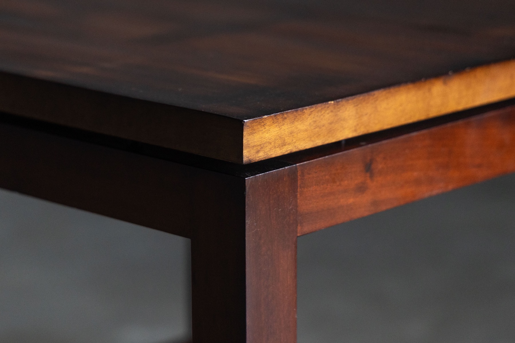 Natural bamboo side table with minimalist design