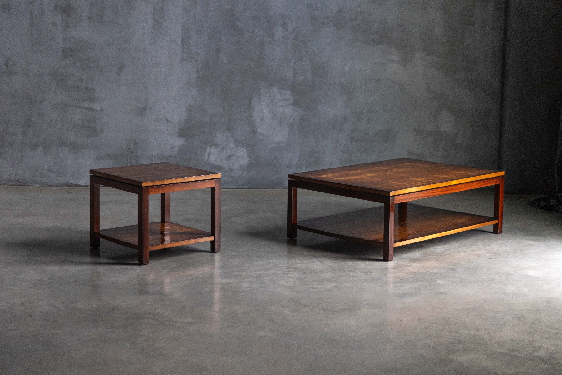 Premium 1980s bamboo lounge table by Vervoordt