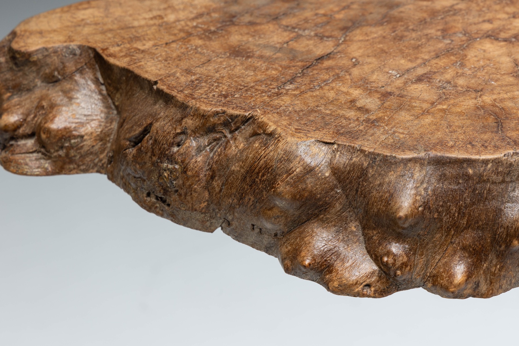 Natural form bar set in wabi sabi monoxylite