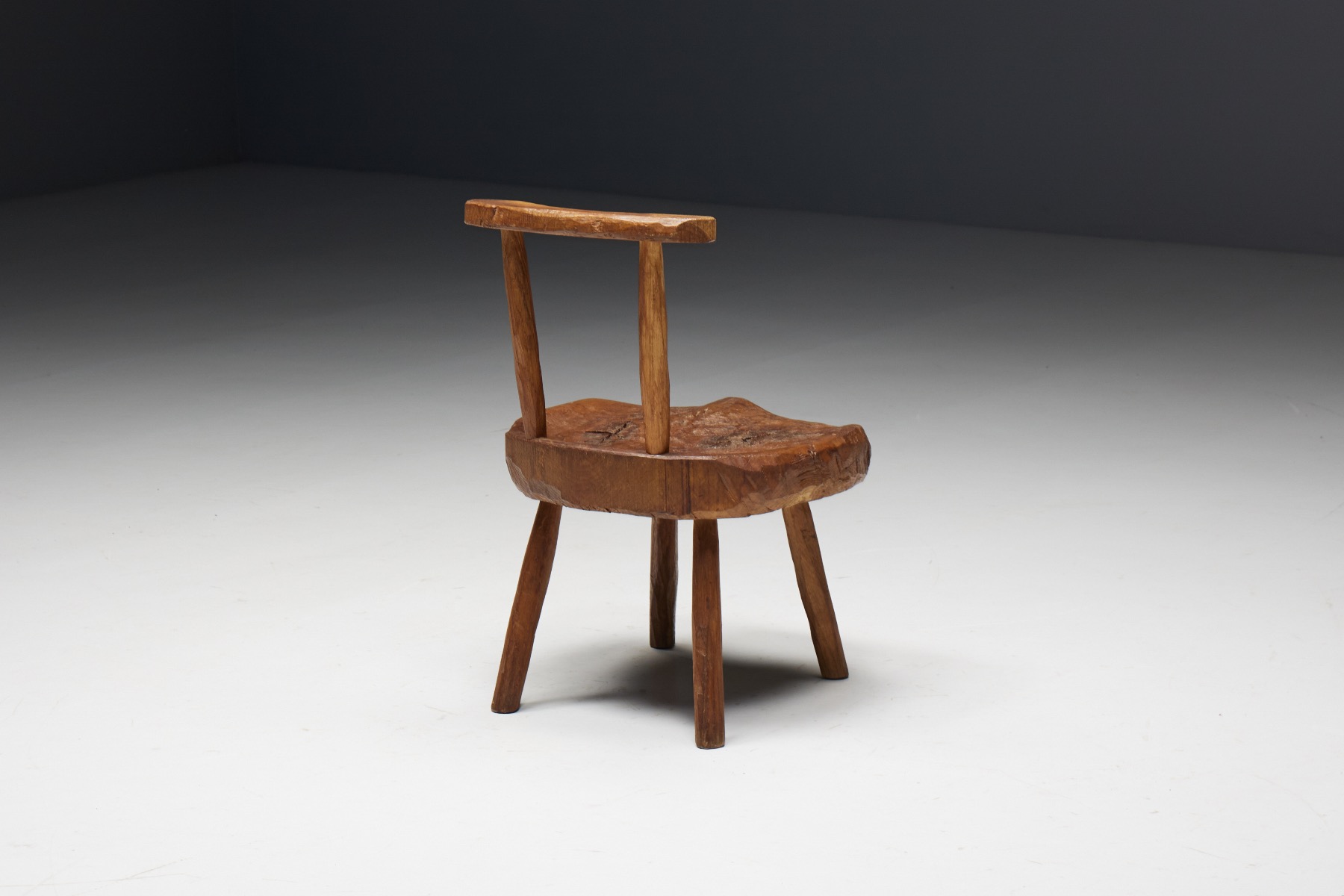 Primitive farmhouse chair 19th century