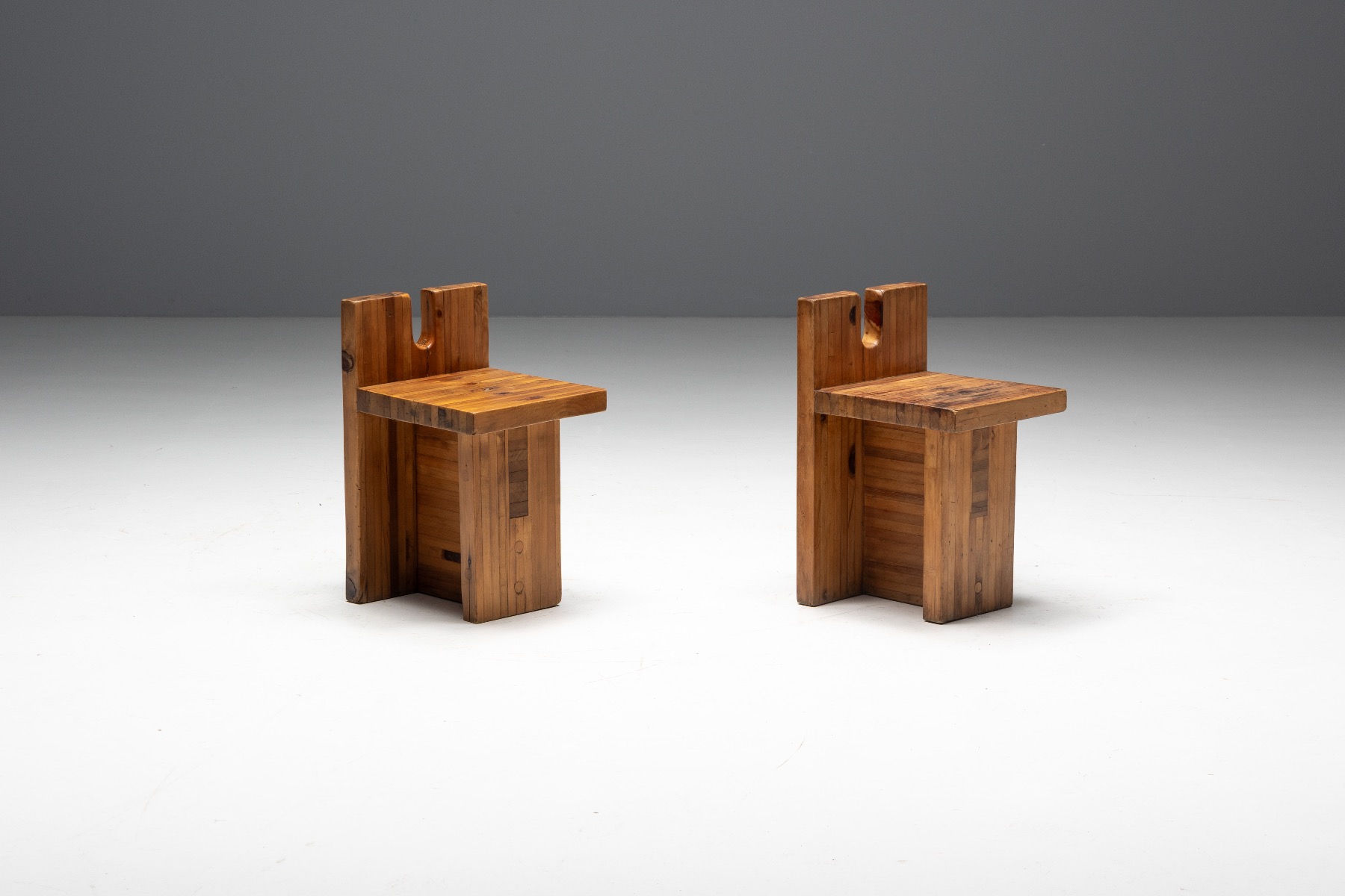 SESC Pompeia design stools