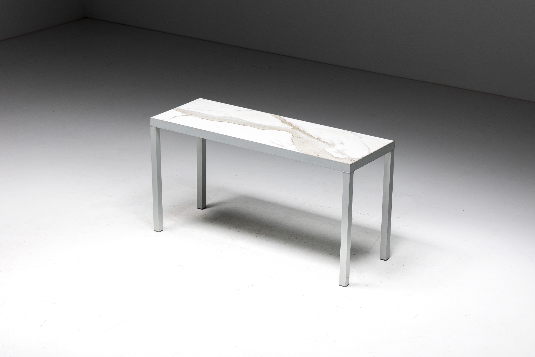 Sleek marble console table by Philippe Starck modern design