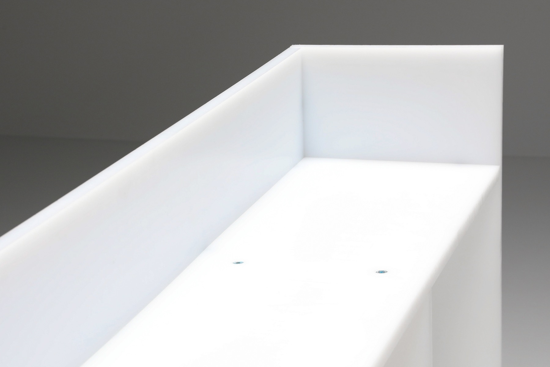 Sleek modern shelve unit in contemporary design