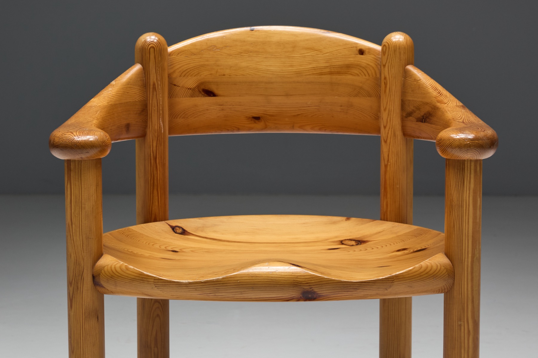 Collectible Rainer Daumiller dining armchairs