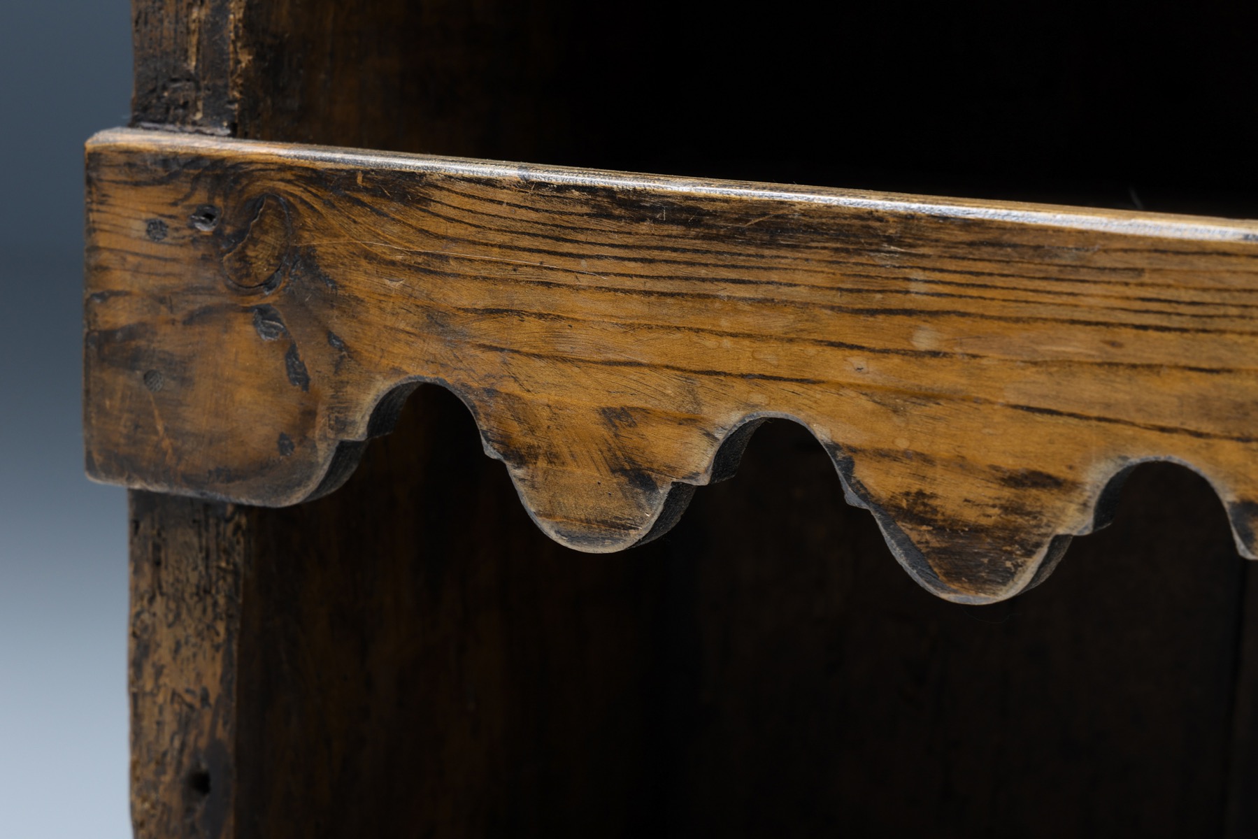 Solid wood Breton high board antique furniture piece