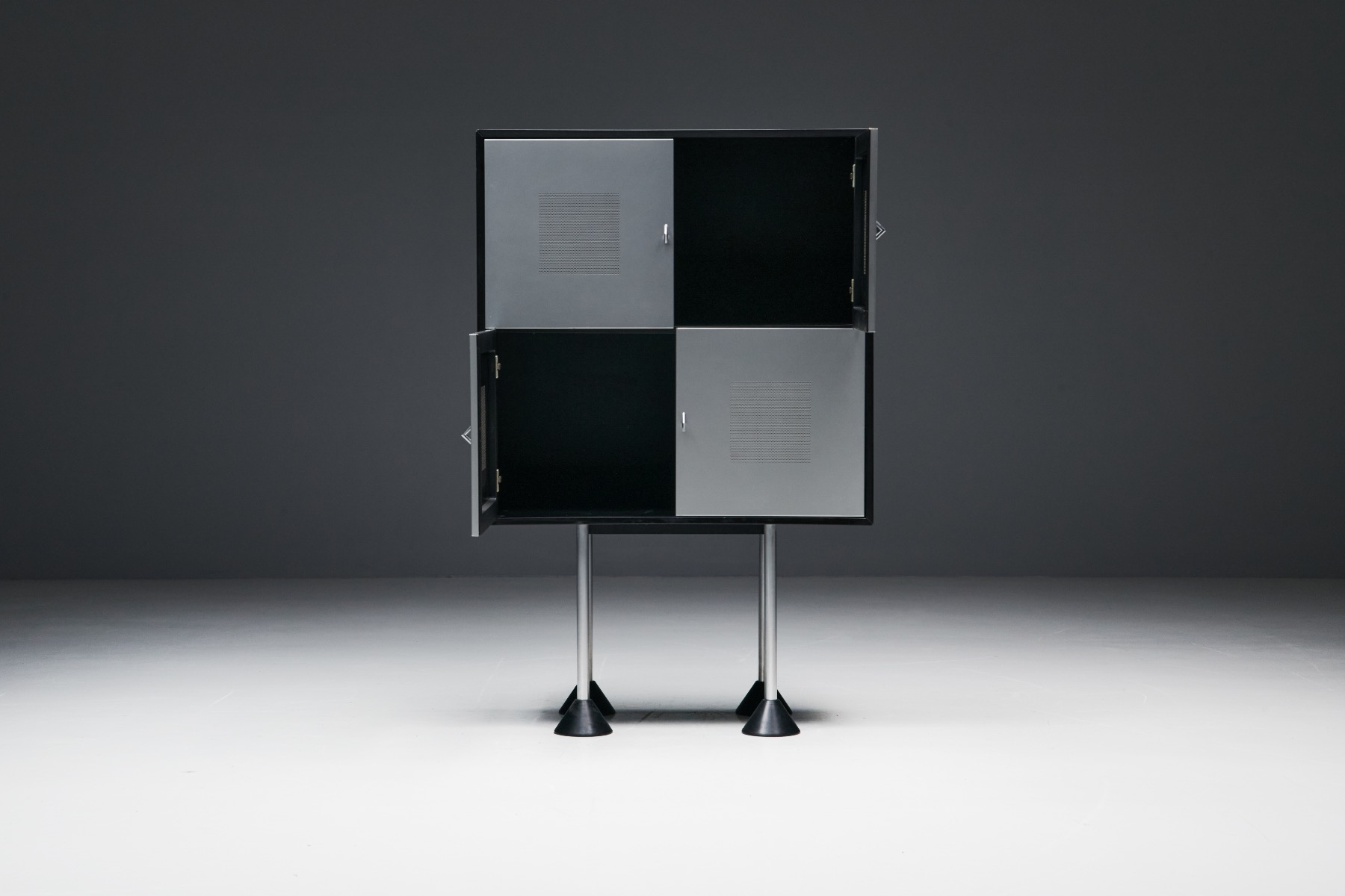 Timeless postmodern cabinet by Gerard van den Berg design