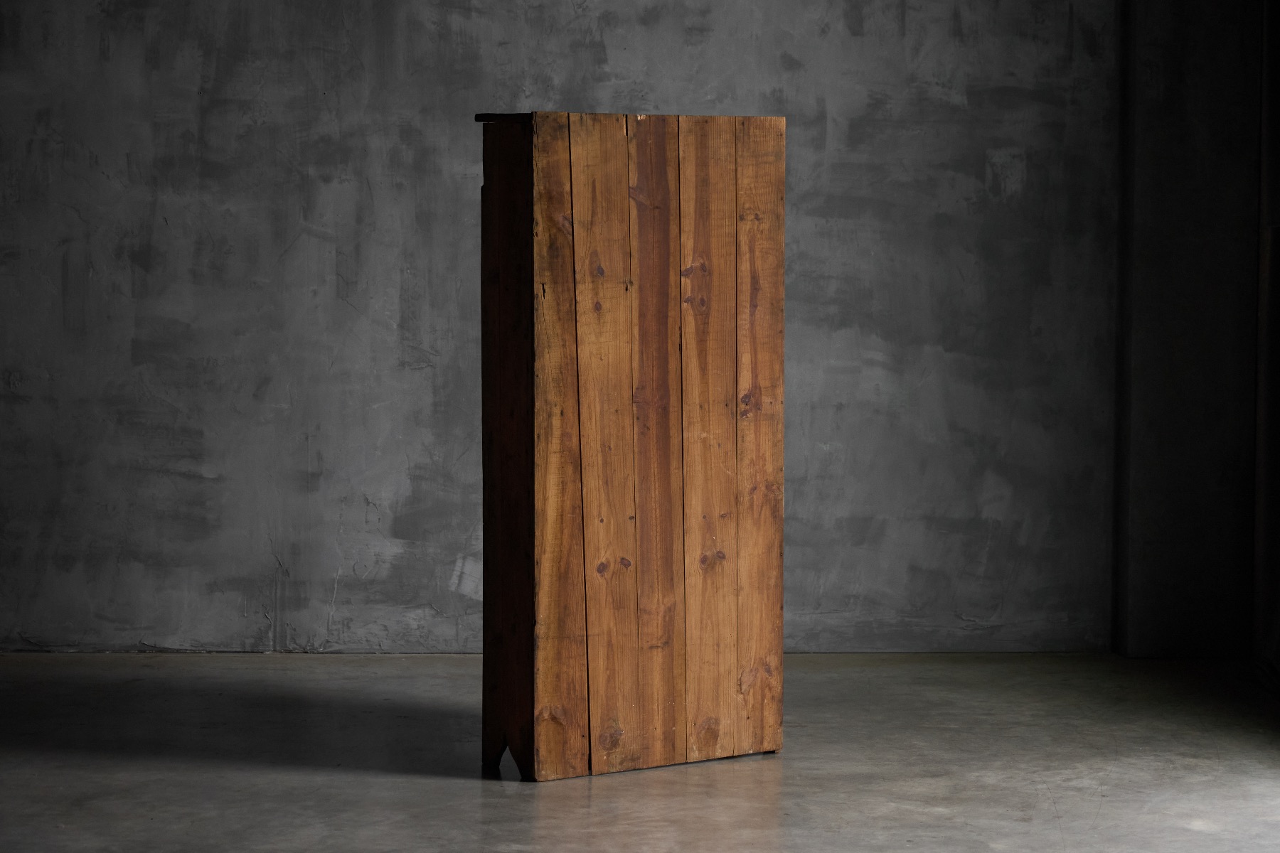 Traditional folk art wall shelf crafted in wood