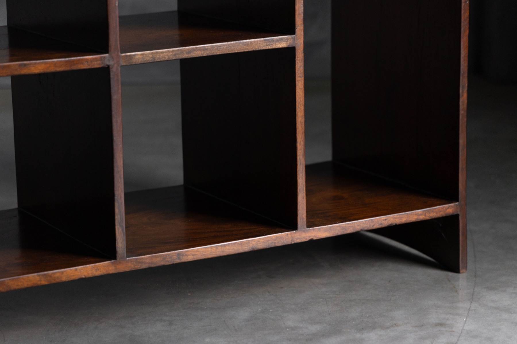 Vintage Chandigarh file rack by Pierre Jeanneret from the 1950s