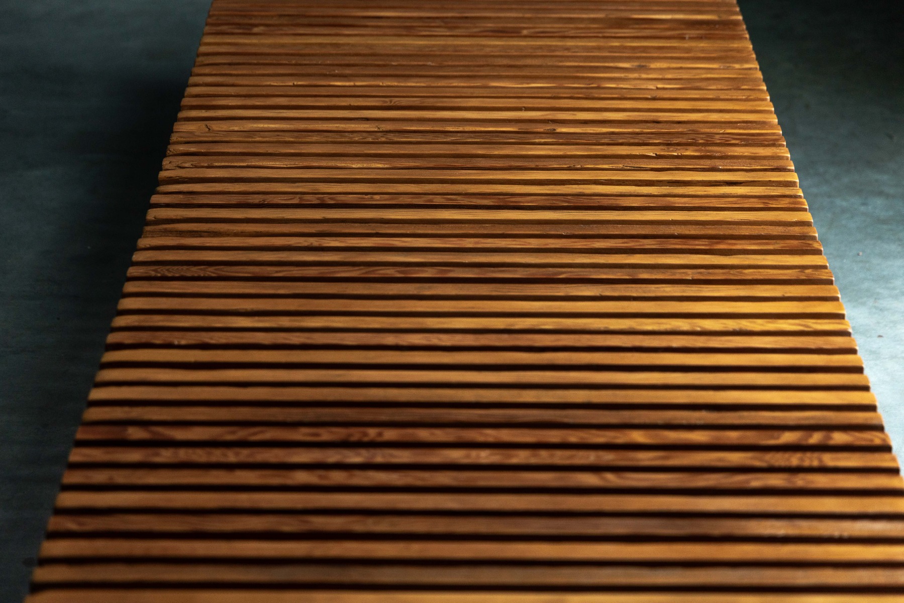 "Les trois Arcs" Slatted Daybed by Charlotte Perriand - 1970s