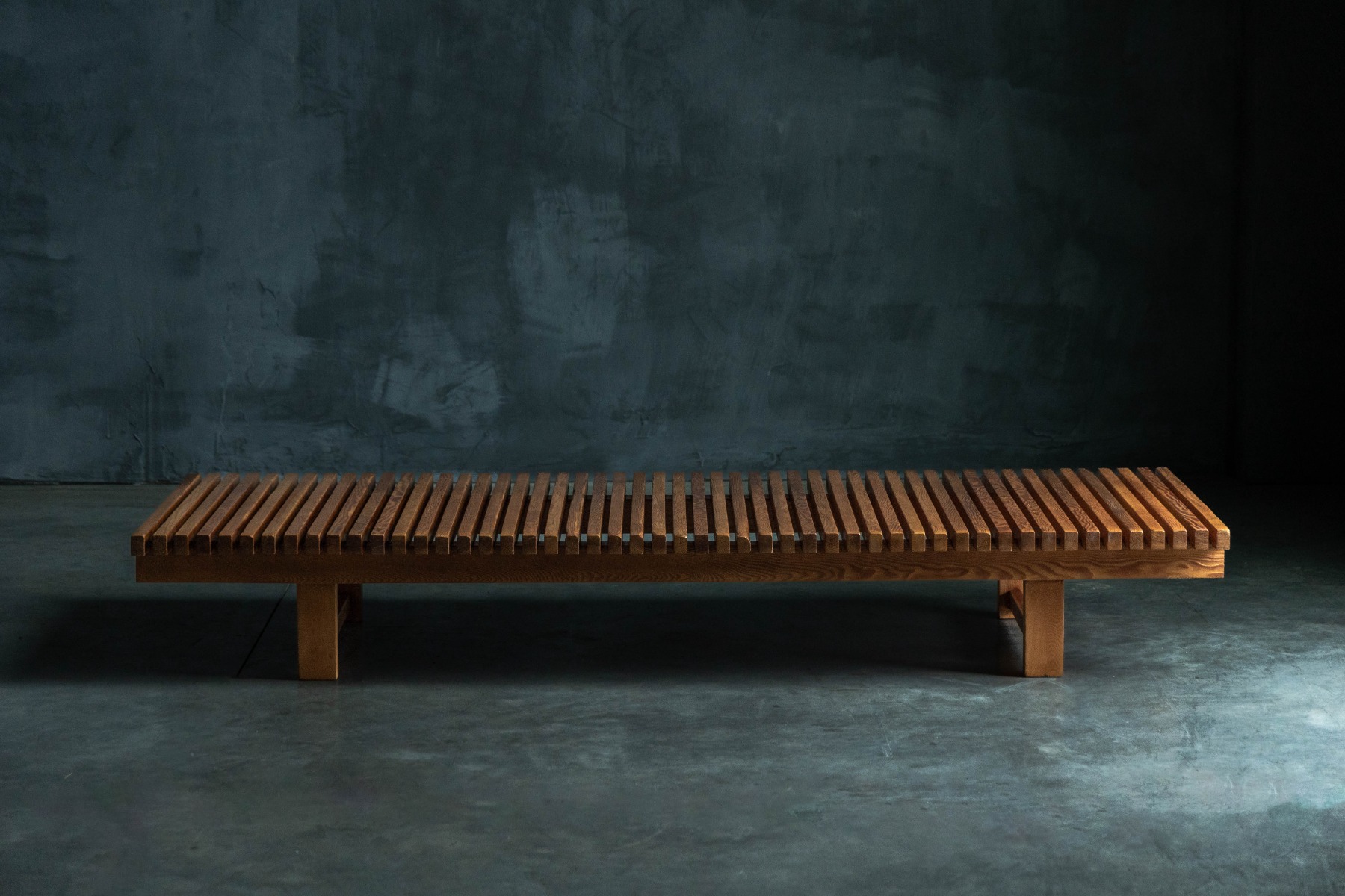 "Les trois Arcs" Slatted Daybed by Charlotte Perriand - 1970s