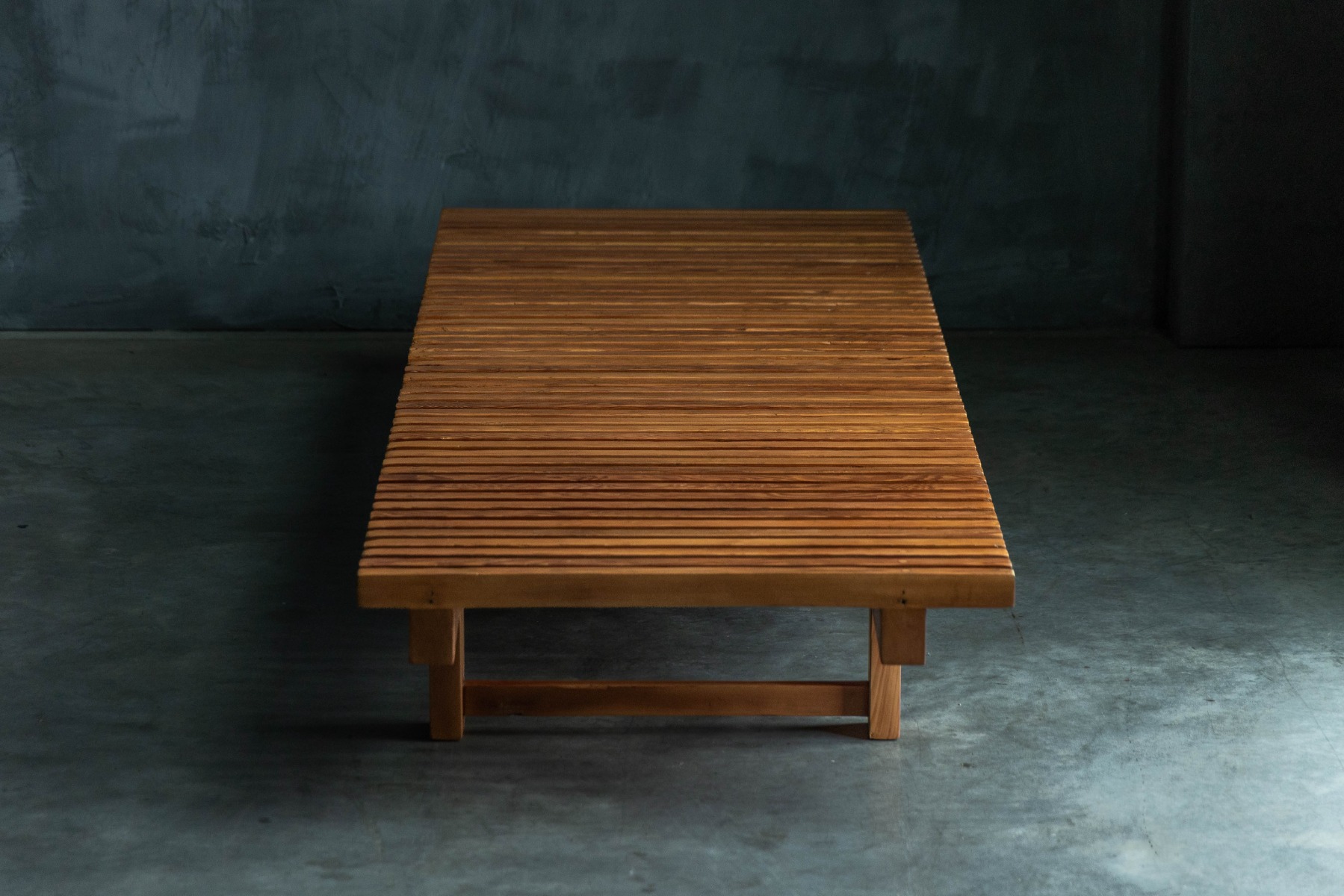 "Les trois Arcs" Slatted Daybed by Charlotte Perriand - 1970s
