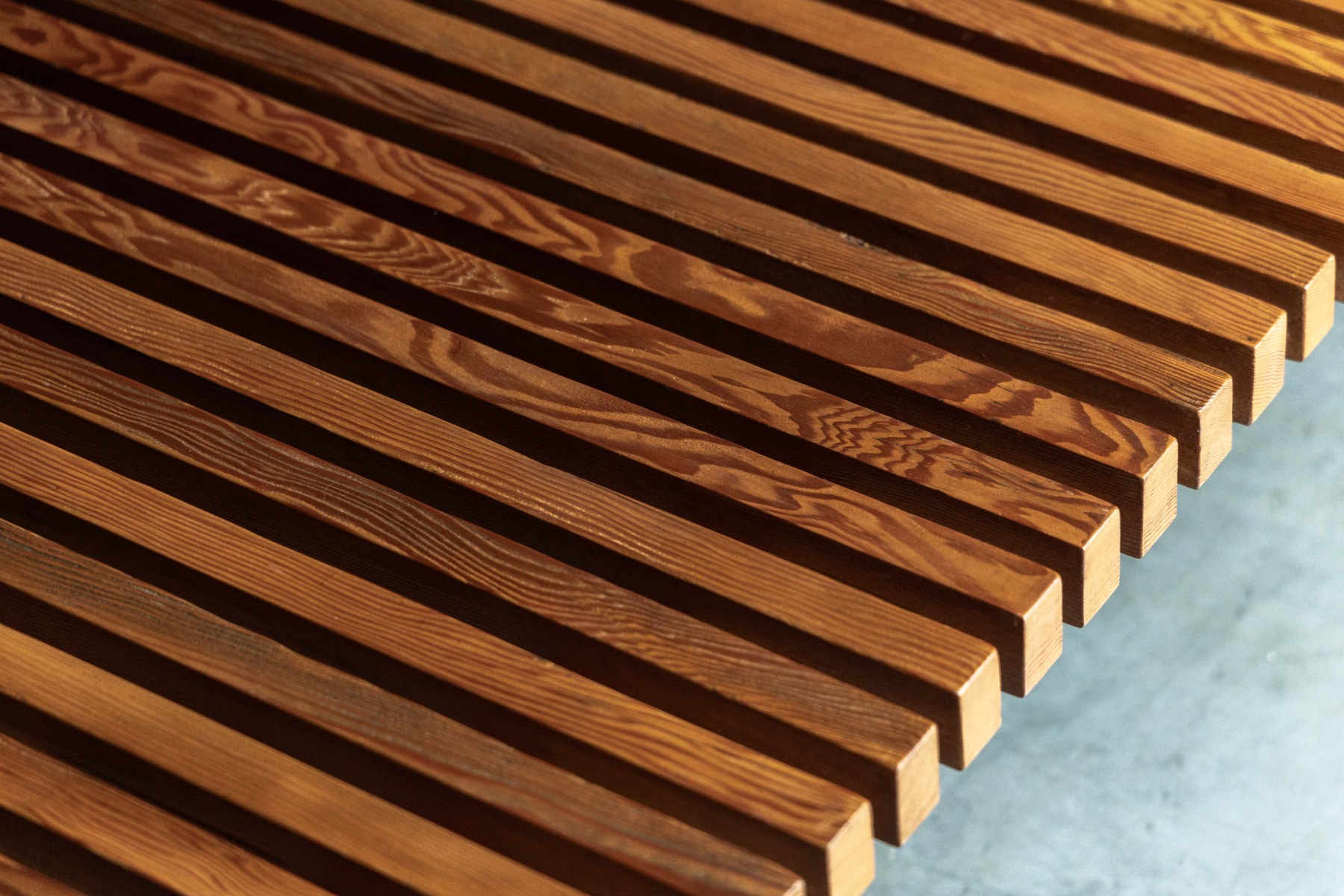 "Les trois Arcs" Slatted Daybed by Charlotte Perriand - 1970s