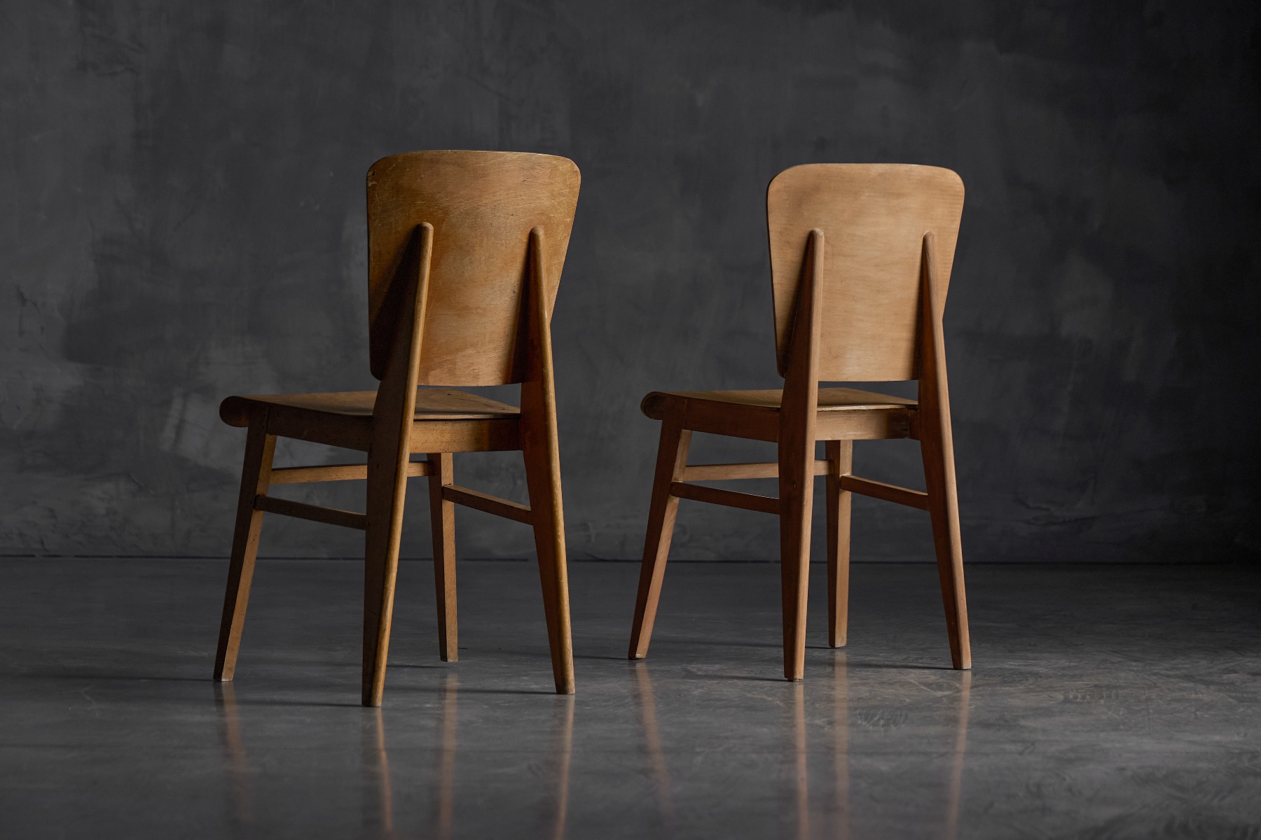 "Tout Bois" Chairs by Jean Prouvé - 1941