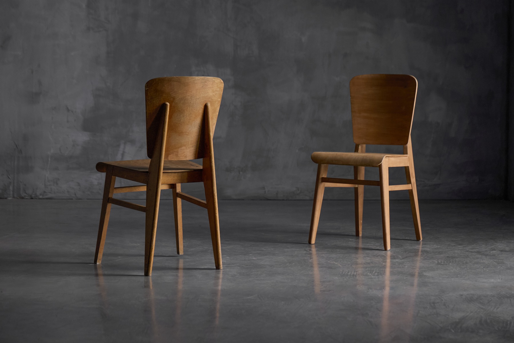 "Tout Bois" Chairs by Jean Prouvé - 1941