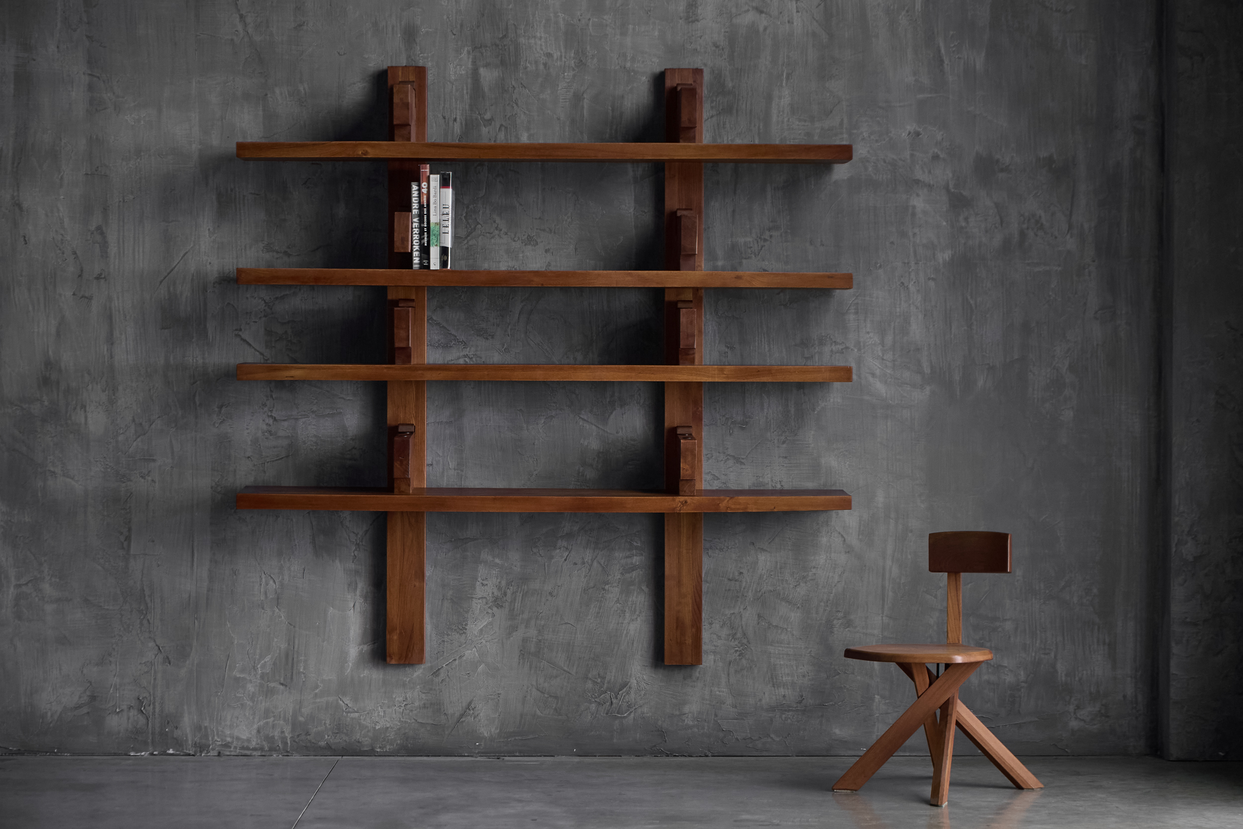 'B17B' Bookshelf by Pierre Chapo - France, 1967