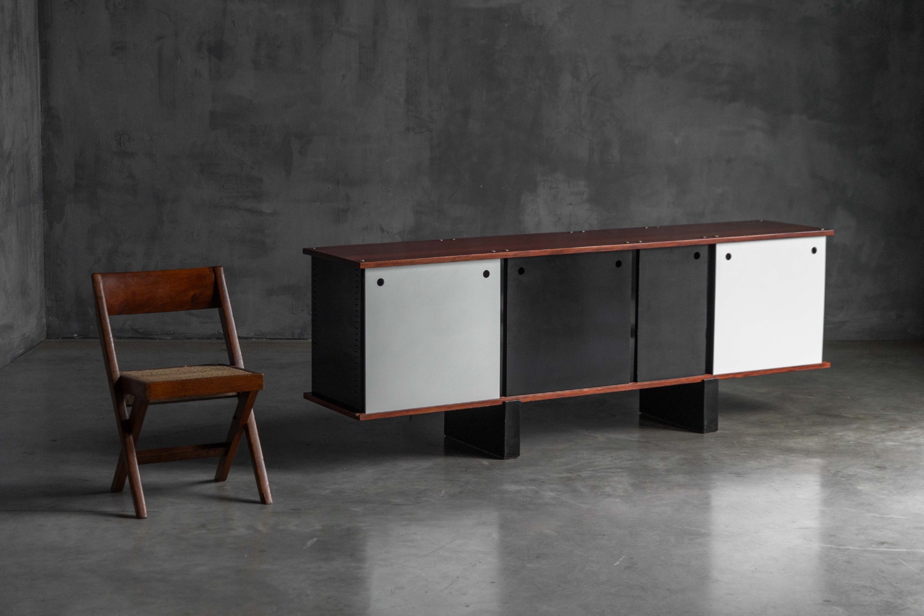 'Bloc' Sideboard by Charlotte Perriand for Cité Cansado - 1950s